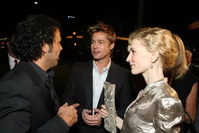 Brad Pitt (Richard), Cate Blanchett (Susan), Alejandro G. Iñárritu zdroj: imdb.com 
promo k filmu