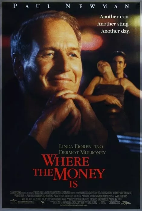 Paul Newman (Henry), Linda Fiorentino (Carol), Dermot Mulroney (Wayne) zdroj: imdb.com