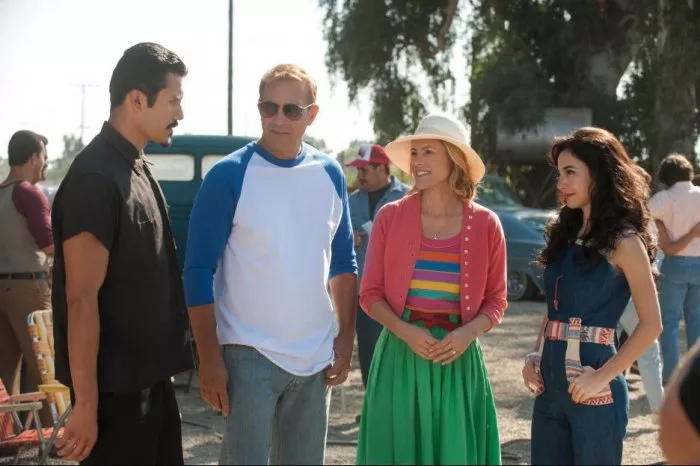 Kevin Costner (Jim White), Maria Bello, Martha Higareda, Rigo Sanchez zdroj: imdb.com