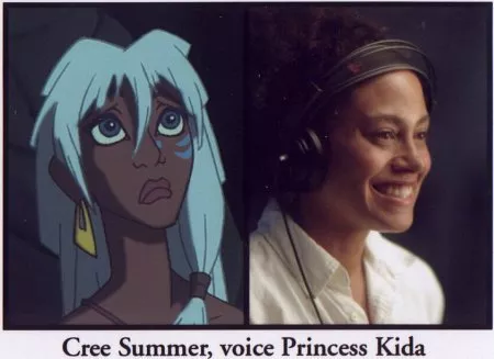 Cree Summer (Princess Kida) zdroj: imdb.com