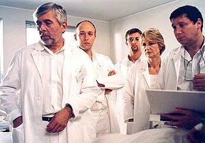 Josef Abrhám (Dr. Arnost Blazej) Photo © (2003) Česka televize