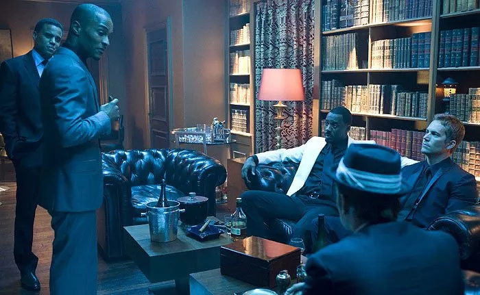 Michael Ealy (Jake Attica), Idris Elba (Gordon Jennings), T.I. (Ghost), Paul Walker (John Rahway)