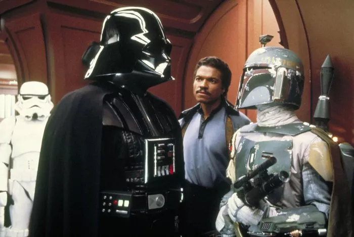 David Prowse (Darth Vader), Billy Dee Williams (Lando Calrissian), Jeremy Bulloch (Boba Fett), John Morton (Rebel Force Dak (Luke’s Gunner)) zdroj: imdb.com