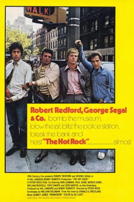 Robert Redford (Dortmunder), George Segal (Kelp), Ron Leibman (Murch), Paul Sand (Greenberg) zdroj: imdb.com