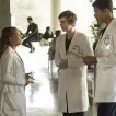 Antonia Thomas (Dr. Claire Browne), Freddie Highmore (Dr. Shaun Murphy), Chuku Modu (Dr. Jared Kalu)