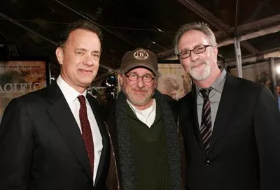 Tom Hanks, Steven Spielberg, Gary Goetzman zdroj: imdb.com 
promo k filmu