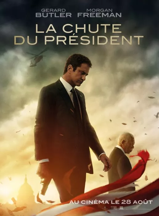 Morgan Freeman (President Trumbull), Gerard Butler (Mike Banning) zdroj: imdb.com