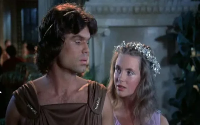Harry Hamlin (Perseus), Judi Bowker (Andromeda) zdroj: imdb.com